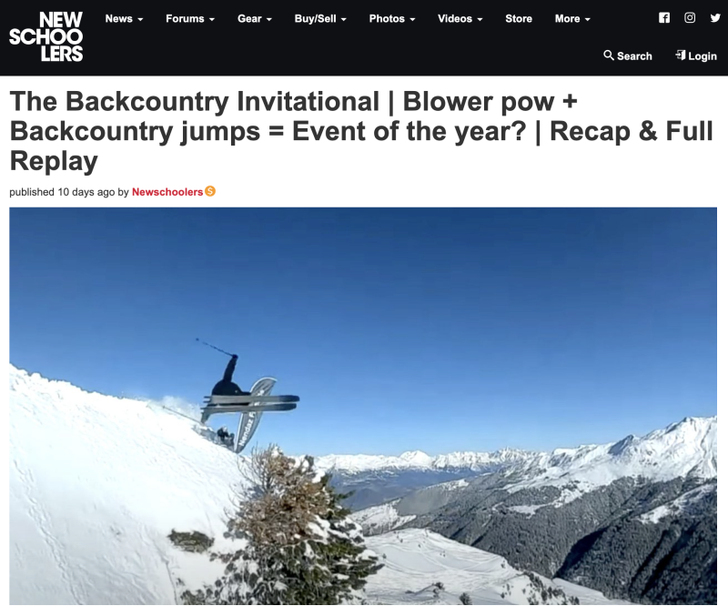 The Backcountry Invitational | Blower pow + Backcountry jumps = Event of the year? | Recap & Full Replay