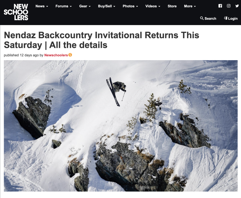 Nendaz Backcountry Invitational Returns This Saturday | All the details