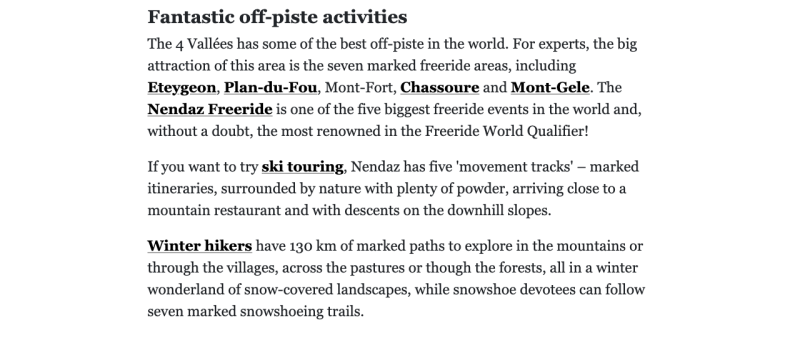 Five Great Reasons to Ski in Nendaz this Winter